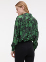 Orsay Zelená dámska vzorovaná blúzka ORSAY