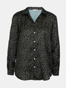 Orsay Čierna dámska vzorovaná blúzka ORSAY