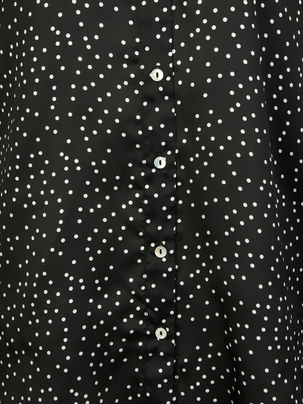 Orsay Čierna dámska vzorovaná blúzka ORSAY