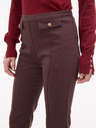 Orsay Hnedé dámske bootcut nohavice ORSAY