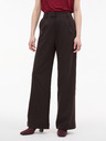 Orsay Tmavohnedé dámske široké nohavice ORSAY