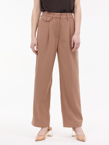 Orsay Svetlohnedé dámske široké nohavice ORSAY