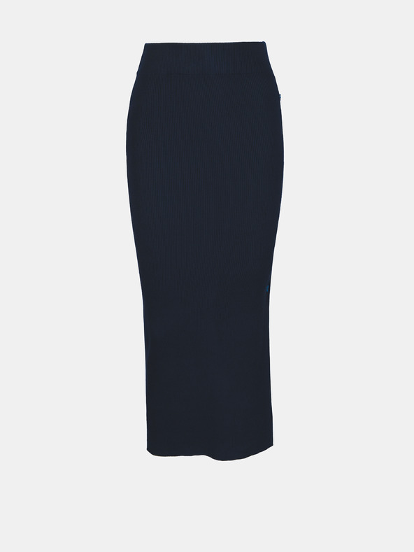 Orsay Tmavomodrá dámska úpletová sukňa ORSAY