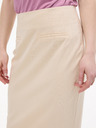 Orsay Krémová dámska puzdrová sukňa s prúžkom ORSAY