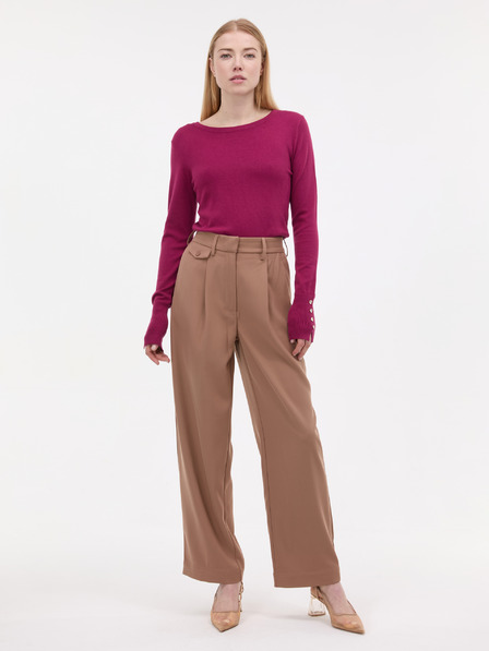 Orsay Vínový dámsky sveter ORSAY