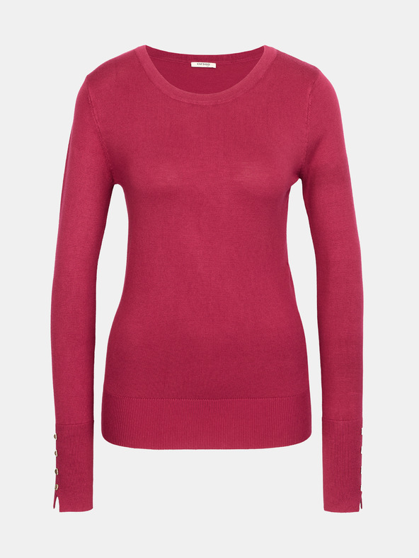 Orsay Vínový dámsky sveter ORSAY