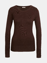 Orsay Tmavohnedý dámsky sveter ORSAY