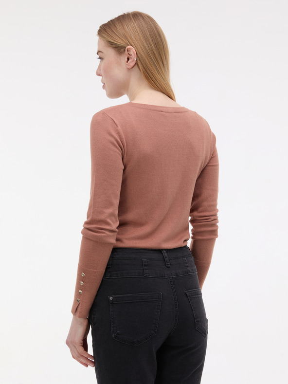 Orsay Svetlohnedý dámsky sveter ORSAY