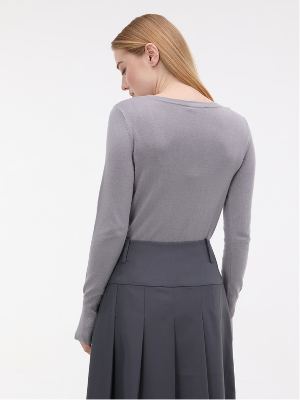 Orsay Sivý dámsky sveter ORSAY