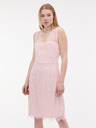Orsay Svetloružové dámske čipkované šaty ORSAY