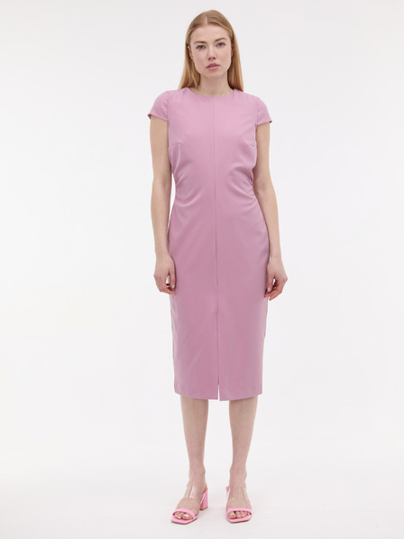 Orsay Svetloružové dámske šaty s rukávmi ORSAY