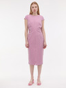 Orsay Svetloružové dámske šaty s rukávmi ORSAY