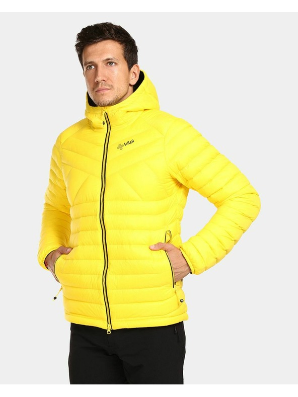 Kilpi Žltá pánska páperová bunda Kilpi PYRAMIDEN-M