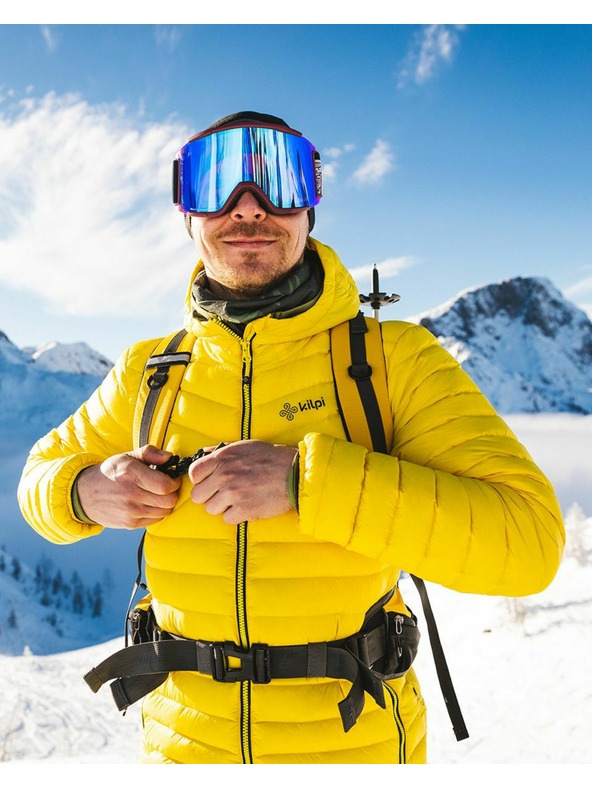 Kilpi Žltá pánska páperová bunda Kilpi PYRAMIDEN-M