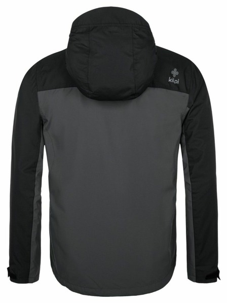 Kilpi Šedo-čierna pánska outdoorová bunda Kilpi Sonna-M