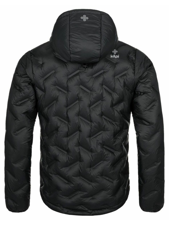 Kilpi Čierna pánska páperová bunda Kilpi Albert-M