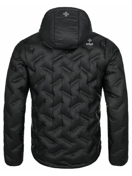 Kilpi Čierna pánska páperová bunda Kilpi Albert-M