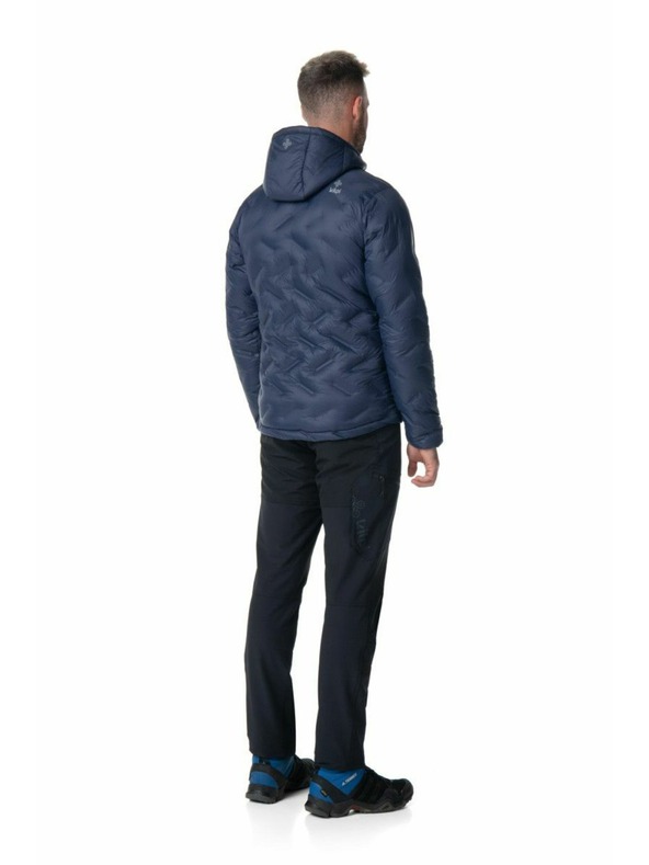 Kilpi Čierna pánska páperová bunda Kilpi Albert-M