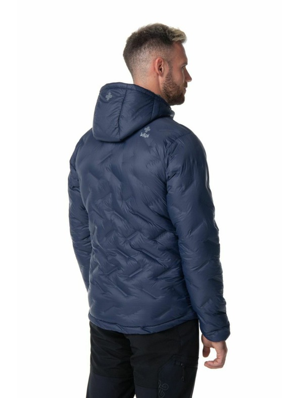 Kilpi Čierna pánska páperová bunda Kilpi Albert-M