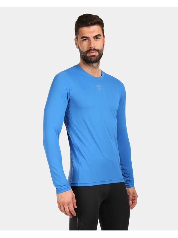 Kilpi Pánske funkčné tričko s dlhým rukávom Kilpi SPOLETO-M Blue
