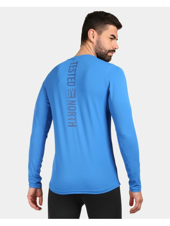 Kilpi Pánske funkčné tričko s dlhým rukávom Kilpi SPOLETO-M Blue