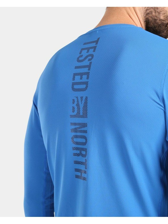 Kilpi Pánske funkčné tričko s dlhým rukávom Kilpi SPOLETO-M Blue