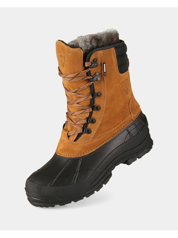 Kilpi Kilpi ANTARTIC HIGH WP-M Hnedé zimné zateplené nepremokavé topánky