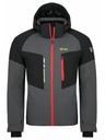 Kilpi Čiernošedá pánska lyžiarska bunda Kilpi Taxido-M