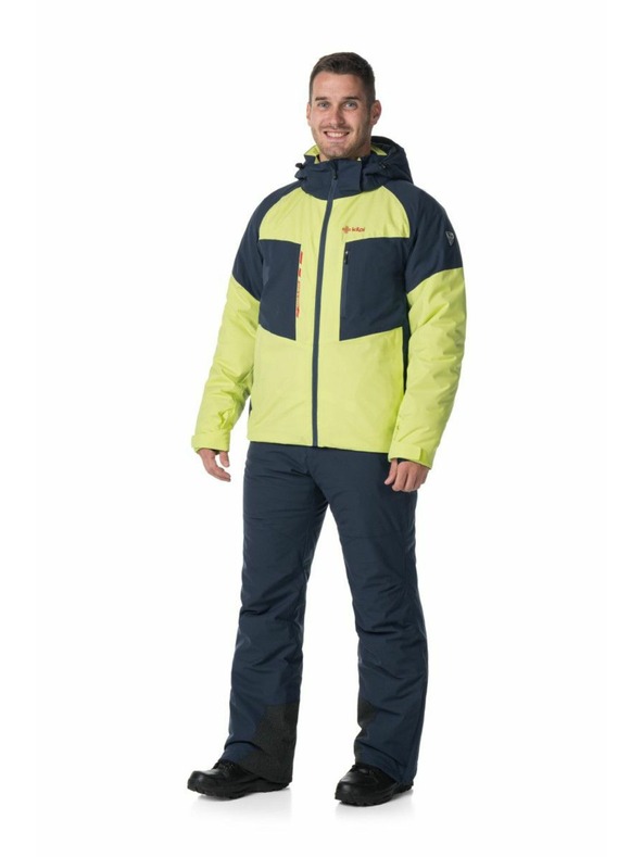 Kilpi Čiernošedá pánska lyžiarska bunda Kilpi Taxido-M