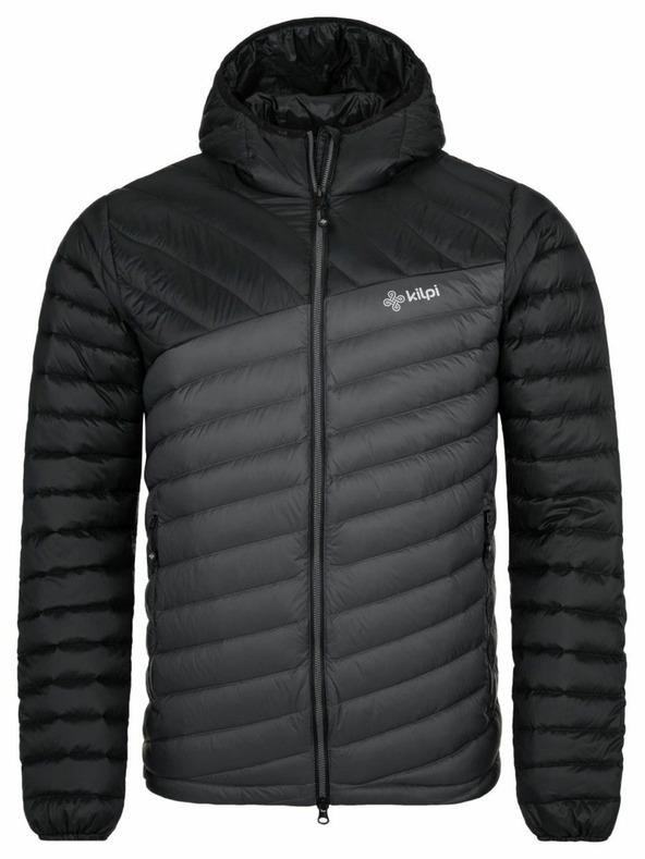 Kilpi Čierna pánska páperová bunda Kilpi PYRAMIDEN-M