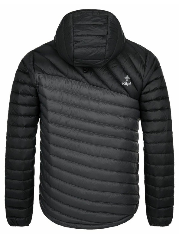 Kilpi Čierna pánska páperová bunda Kilpi PYRAMIDEN-M