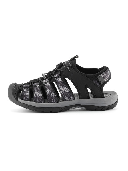 ALPINE PRO Pánske outdoorové sandále ALPINE PRO KOREM black