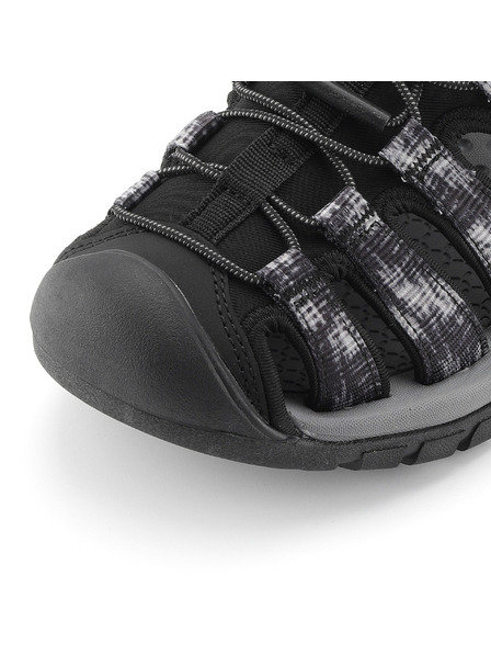 ALPINE PRO Pánske outdoorové sandále ALPINE PRO KOREM black