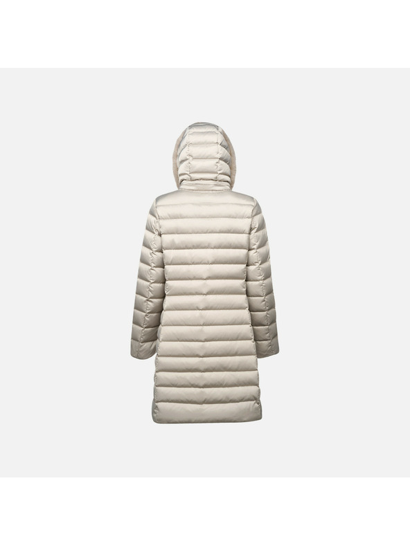 Geox Béžová dámska prešívaná bunda Geox Bettanie