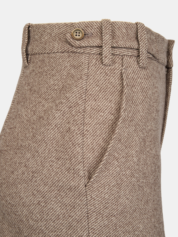 Orsay Svetlohnedé dámske široké nohavice ORSAY