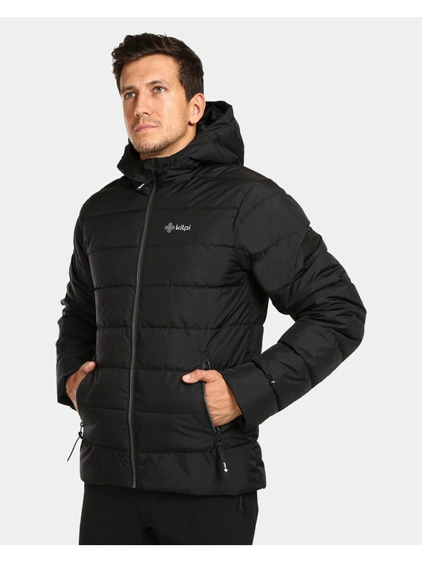 Kilpi Čierna pánska zateplená bunda Kilpi Tasha-M