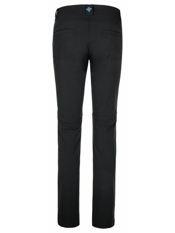 Kilpi Čierne dámske outdoorové nohavice Kilpi BRODELIA