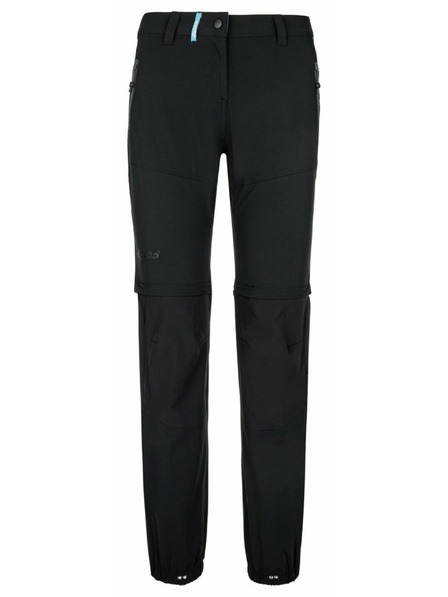Kilpi Čierne dámske outdoorové nohavice Kilpi HOSIO