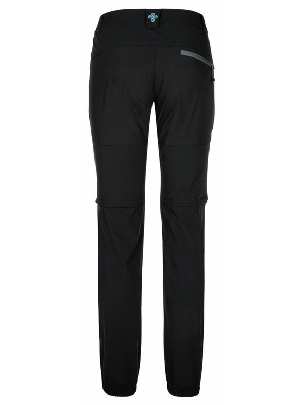 Kilpi Čierne dámske outdoorové nohavice Kilpi HOSIO