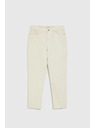 Moodo Džínsy s rovnými nohavicami béžové Moodo