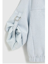 Moodo Bunda so zvinutými rukávmi svetlo modrá Moodo