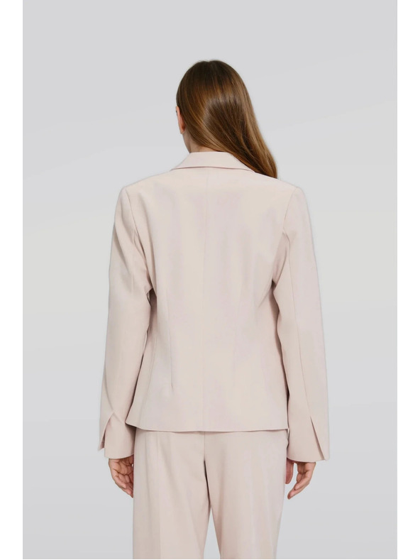 Moodo Jednostranné sako béžové Moodo