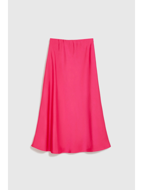 Moodo Hladká sukňa fukziová Moodo