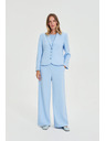 Moodo Oblekacie nohavice svetlo modré Moodo