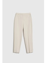 Moodo Cigaretové nohavice béžové Moodo