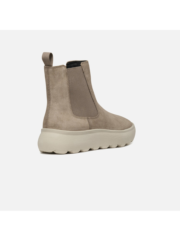 Geox Béžové dámske členkové topánky Geox Spherica EC4.1