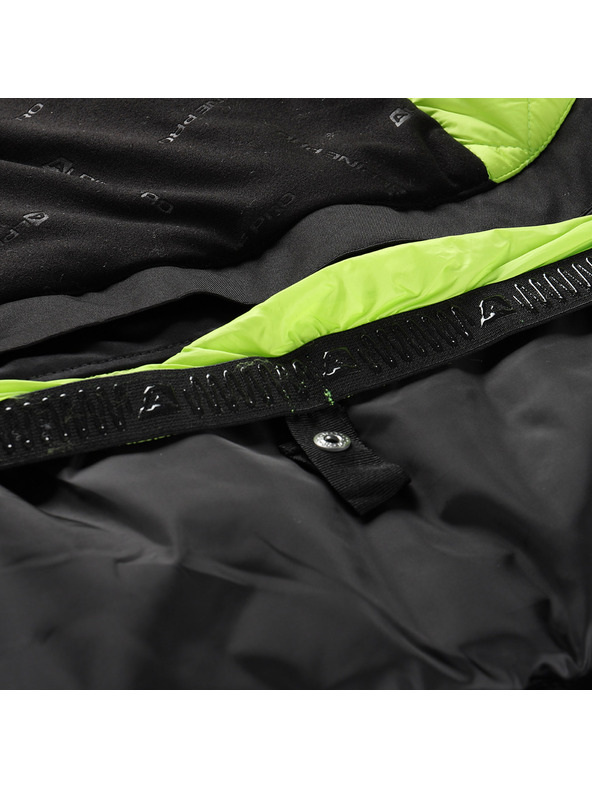 ALPINE PRO Pánska lyžiarska bunda s membránou ptx snow ALPINE PRO DEAR 2 black