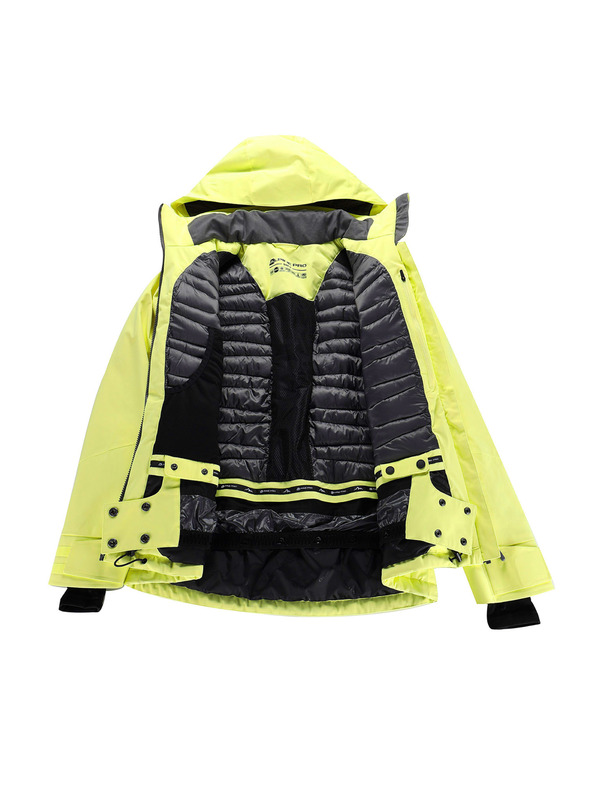 ALPINE PRO Dámska lyžiarska bunda s membránou ptx snow ALPINE PRO REASA 2 charlock