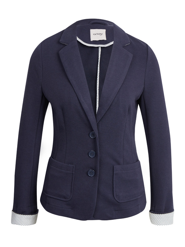 Orsay Tmavomodré dámske sako ORSAY