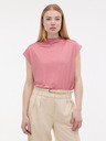 Orsay Ružové dámske tričko s krátkym rukávom ORSAY